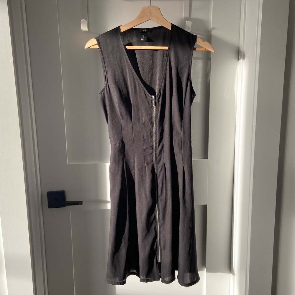 Fit and flare midi dress - lightweight